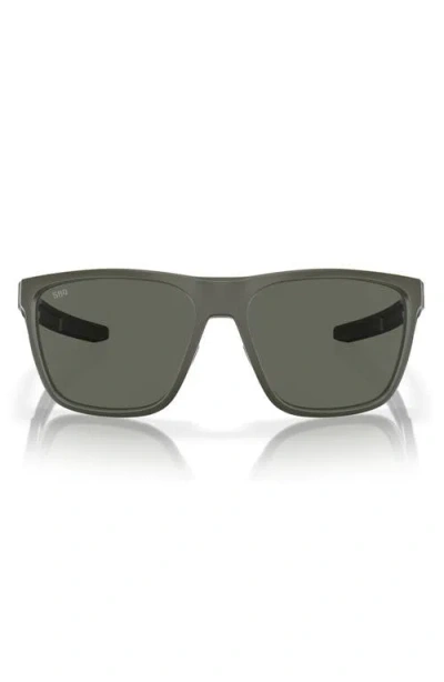 Costa Del Mar 57mm Polarized Square Sunglasses In Multi