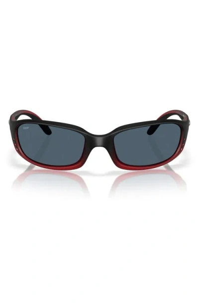 Costa Del Mar 59mm Wraparound Sunglasses