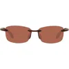 Costa Del Mar 60mm Polarized Sunglasses In Brown