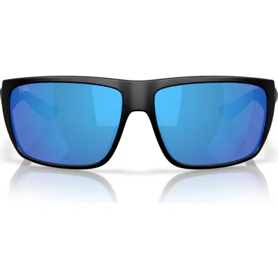 Costa Del Mar 64mm Polarized Rectangular Sunglasses
