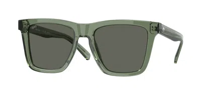 Costa Del Mar 6s2015 Keramas Polarized 201503 Occhiali Da Sole Verdi Per Uomo In Green