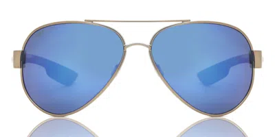 Costa Del Mar 6s4010 South Point Polarized 401037 Men's Sunglasses Gold Size 59 In Blue