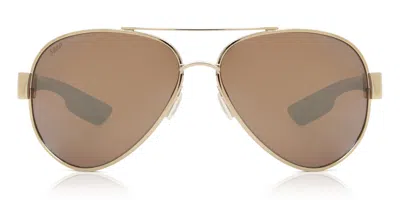 Costa Del Mar 6s4010 South Point Polarized So 84 Oscp Occhiali Da Sole Oro Per Uomo In Silver