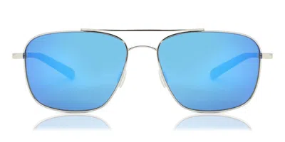 Costa Del Mar 6s6002 Canaveral Polarized Can 21 Obmglp Men's Sunglasses Silver Size 58 In Blue
