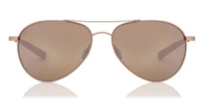 Costa Del Mar 6s6003 Piper Polarized 600308 Men's Sunglasses Gold Size 58 In Brown