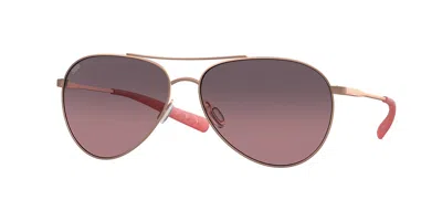 Costa Del Mar 6s6003 Piper Polarized 600319 Occhiali Da Sole Oro Per Uomo In Brown