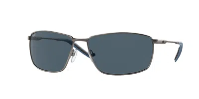 Costa Del Mar 6s6009 Turret Polarized 600901 Men's Sunglasses Gunmetal Size 63 In Blue