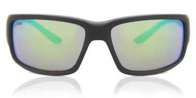 Costa Del Mar 6s9006 Fantail Polarized 900617 Men's Sunglasses Black Size 59