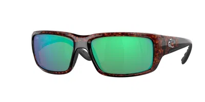 Costa Del Mar 6s9006 Fantail Polarized 900635 Occhiali Da Sole Tartarugatishell Per Uomo In Blue