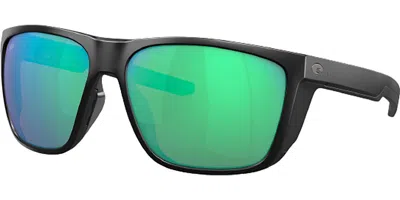 Costa Del Mar 6s9012 Ferg Xl Polarized 901202 Men's Sunglasses Black Size 62 In White