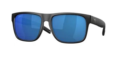 Costa Del Mar 6s9013 Spearo Xl Polarized 901305 Occhiali Da Sole Neri Per Uomo In Black