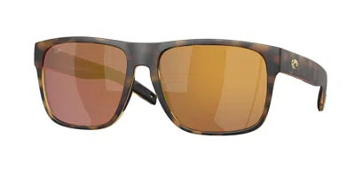 Costa Del Mar 6s9013 Spearo Xl Polarized 901318 Men's Sunglasses Tortoiseshell Size 59 In Brown