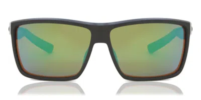 Costa Del Mar 6s9016 Rinconcito 901625 Occhiali Da Sole Neri Per Uomo In Black