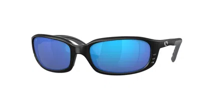 Costa Del Mar 6s9017 Brine Polarized 901714 Occhiali Da Sole Neri Per Uomo In Black