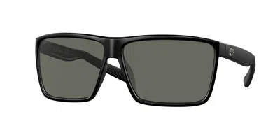 Costa Del Mar 6s9018 Rincon Polarized 901841 Men's Sunglasses Black Size 63