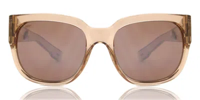 Costa Del Mar 6s9019 Waterwoman Polarized 901911 Women's Sunglasses Brown Size 55 In Neutral