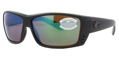 Costa Del Mar 6s9024 Cat Cay Polarized At 01 Ogmp Occhiali Da Sole Neri Per Uomo In Black