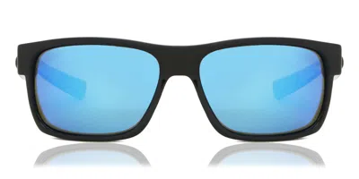Costa Del Mar 6s9026 Half Moon Polarized Hfm 155 Obmglp Men's Sunglasses Black Size 59 In Blue