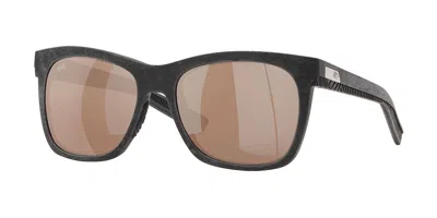 Costa Del Mar 6s9028 Caldera Polarized 902802 Women's Sunglasses Grey Size 55 In Brown
