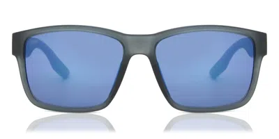 Costa Del Mar 6s9049 Paunch Polarized 904905 Men's Sunglasses Grey Size 57 In Black