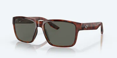 Costa Del Mar 6s9049 Paunch Polarized 904907 Men's Sunglasses Tortoiseshell Size 57 In White