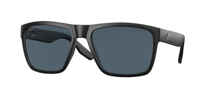 Costa Del Mar 6s9050 Paunch Xl Polarized 905003 Occhiali Da Sole Neri Per Uomo In Black