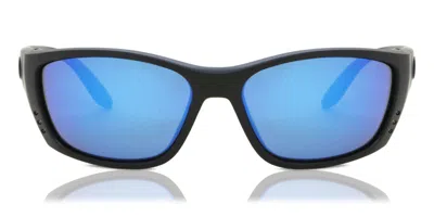 Costa Del Mar 6s9054 Fisch Polarized Fs 01 Obmglp Occhiali Da Sole Neri Per Uomo In Black