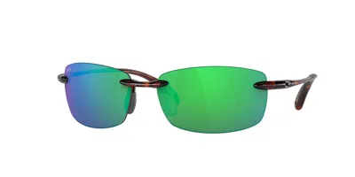Costa Del Mar 6s9071 Ballast Polarized 907103 Occhiali Da Sole Tartarugatishell Per Uomo In Green