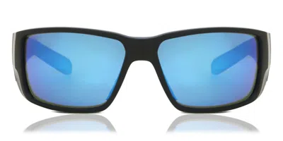 Costa Del Mar 6s9078 Blackfin Pro Polarized 907801 Men's Sunglasses Black Size 60