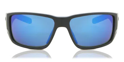 Costa Del Mar 6s9078 Blackfin Pro Polarized 907809 Men's Sunglasses Grey Size 60
