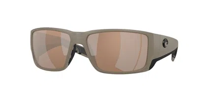 Costa Del Mar 6s9078 Blackfin Pro Polarized 907818 Men's Sunglasses Brown Size 60 In Gray