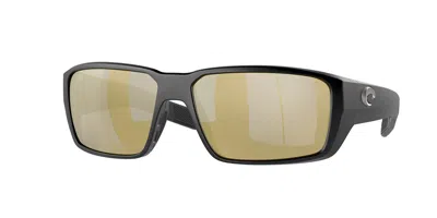Costa Del Mar 6s9079 Fantail Pro Polarized 907905 Occhiali Da Sole Neri Per Uomo In Black
