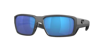 Costa Del Mar 6s9079 Fantail Pro Polarized 907909 Occhiali Da Sole Grigi Per Uomo In Gray