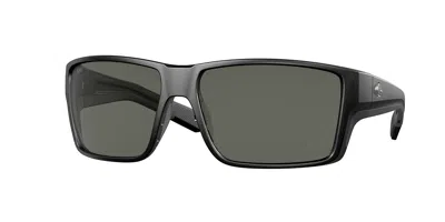 Costa Del Mar 6s9080 Reefton Pro Polarized 908005 Occhiali Da Sole Neri Per Uomo In Black
