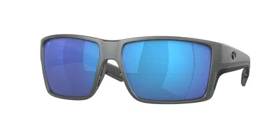 Costa Del Mar 6s9080 Reefton Pro Polarized 908007 Occhiali Da Sole Grigi Per Uomo In Gray