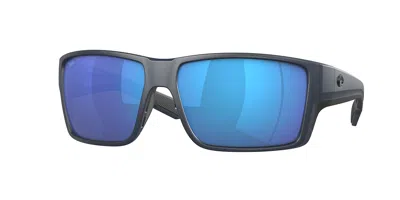 Costa Del Mar 6s9080 Reefton Pro Polarized 908011 Occhiali Da Sole Blu Per Uomo In Black