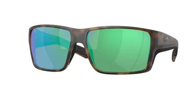 Costa Del Mar 6s9080 Reefton Pro Polarized 908015 Occhiali Da Sole Tartarugatishell Per Uomo In Multi