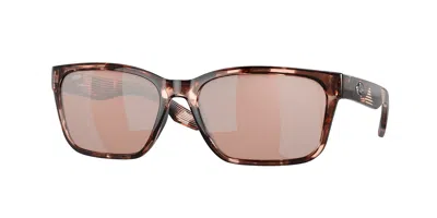 Costa Del Mar 6s9081 Palmas Polarized 908105 Occhiali Da Sole Tartarugatishell Per Donna In Brown