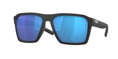 Costa Del Mar 6s9083 Antille Polarized 908301 Men's Sunglasses Black Size 58 In Burgundy
