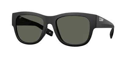 Costa Del Mar 6s9084 Caleta Polarized 908406 Women's Sunglasses Black Size 55
