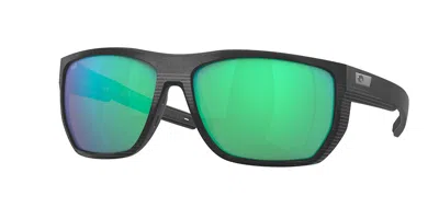 Costa Del Mar 6s9085 Santiago Polarized 908502 Occhiali Da Sole Neri Per Uomo In Blue