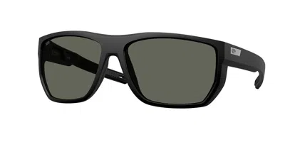 Costa Del Mar 6s9085 Santiago Polarized 908505 Men's Sunglasses Black Size 63