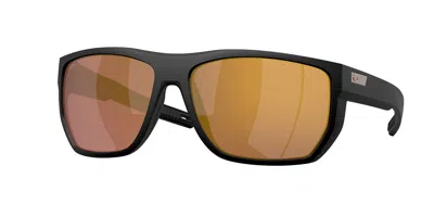 Costa Del Mar 6s9085 Santiago Polarized 908506 Men's Sunglasses Black Size 63