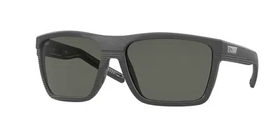 Costa Del Mar 6s9086 Pargo Polarized 908602 Occhiali Da Sole Grigi Per Uomo In Black