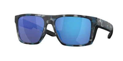 Costa Del Mar 6s9104 Lido Polarized 910418 Occhiali Da Sole Tartarugatishell Per Uomo In Black