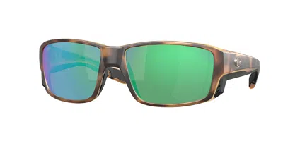 Costa Del Mar 6s9105 Tuna Alley Pro Polarized 910515 Occhiali Da Sole Tartarugatishell Per Uomo In Brown
