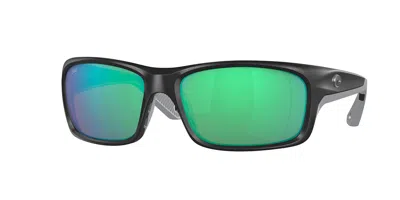 Costa Del Mar 6s9106 Jose Pro Polarized 910602 Occhiali Da Sole Neri Per Uomo In Black