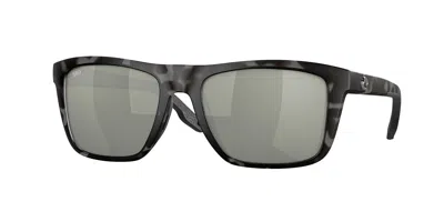 Costa Del Mar 6s9107 Mainsail Polarized 910706 Occhiali Da Sole Neri Per Uomo In Black