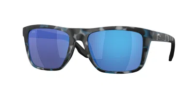 Costa Del Mar 6s9107 Mainsail Polarized 910712 Occhiali Da Sole Tartarugatishell Per Uomo