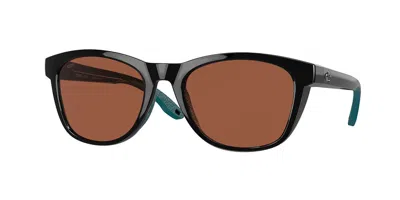 Costa Del Mar 6s9108 Aleta Polarized 910807 Women's Sunglasses Black Size 54